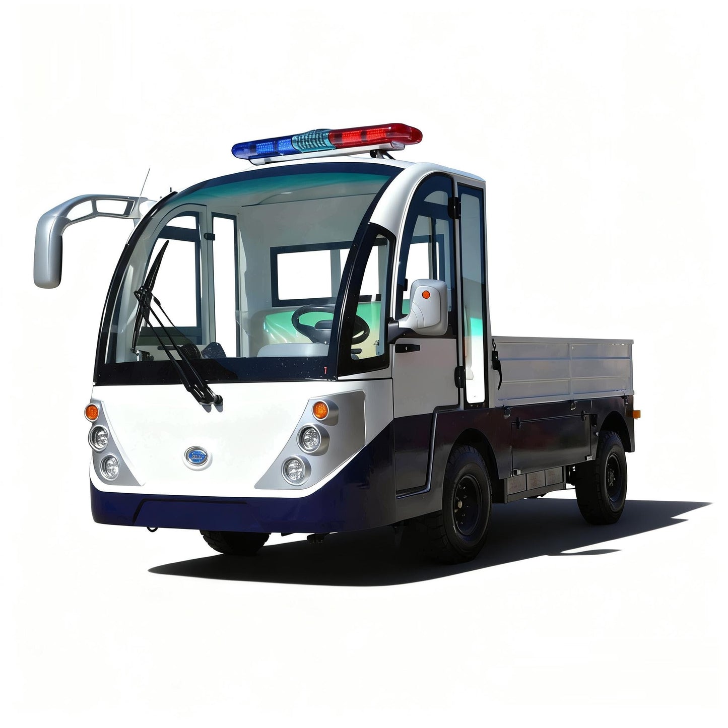 2-Seater Electric Utility Truck – 48V/72V with 2000kg Payload & 2200mm Cargo Bed | YIPU-TT 2T