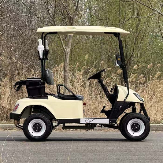 2-Seater Electric Golf Cart with Multimedia Screen | Multi-Purpose Utility Vehicle | YIPU-GC-O 2S