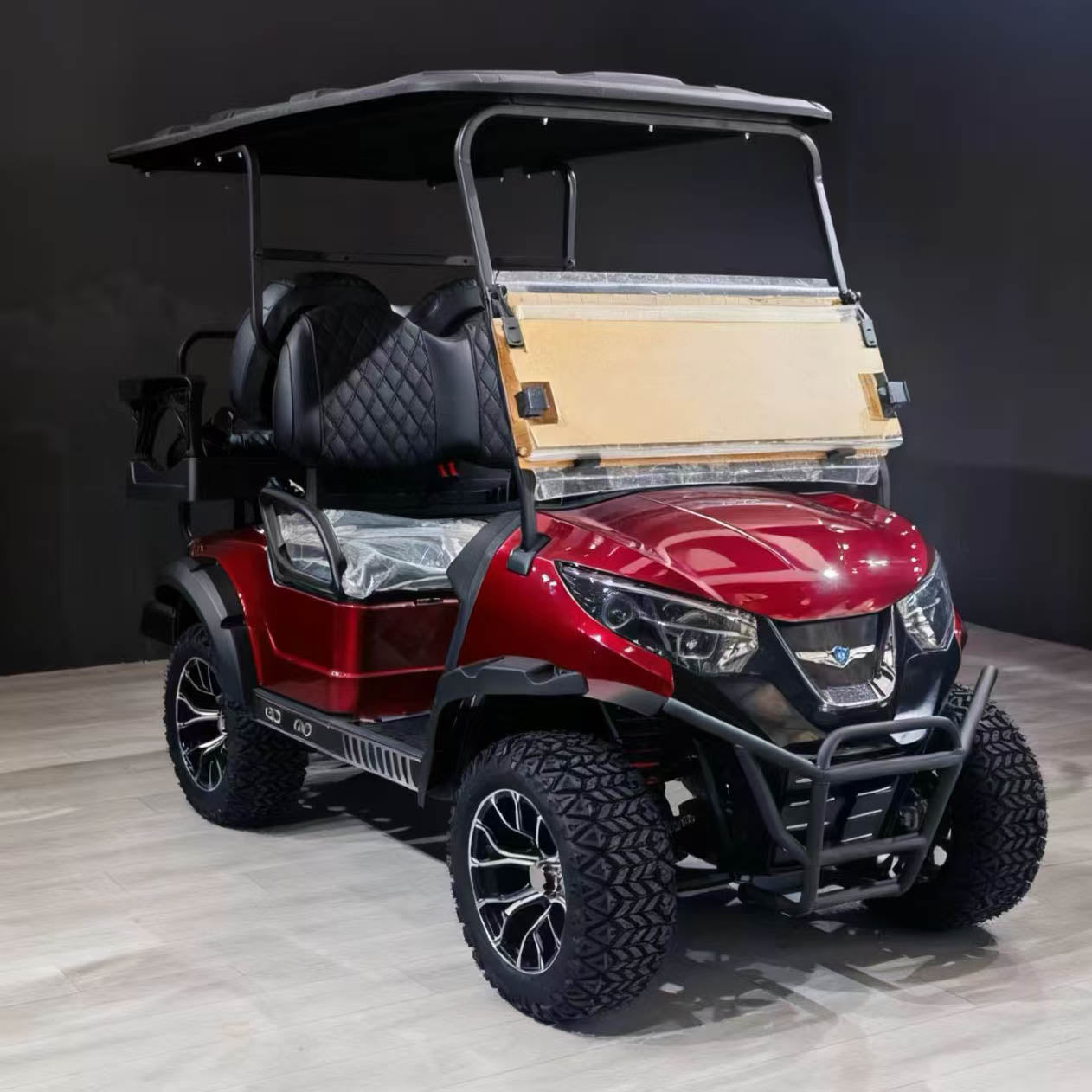 4-Seater Electric Golf Cart – 60V 4KW with 12.3" CarPlay Screen | YIPU-GC-A 2S+2S
