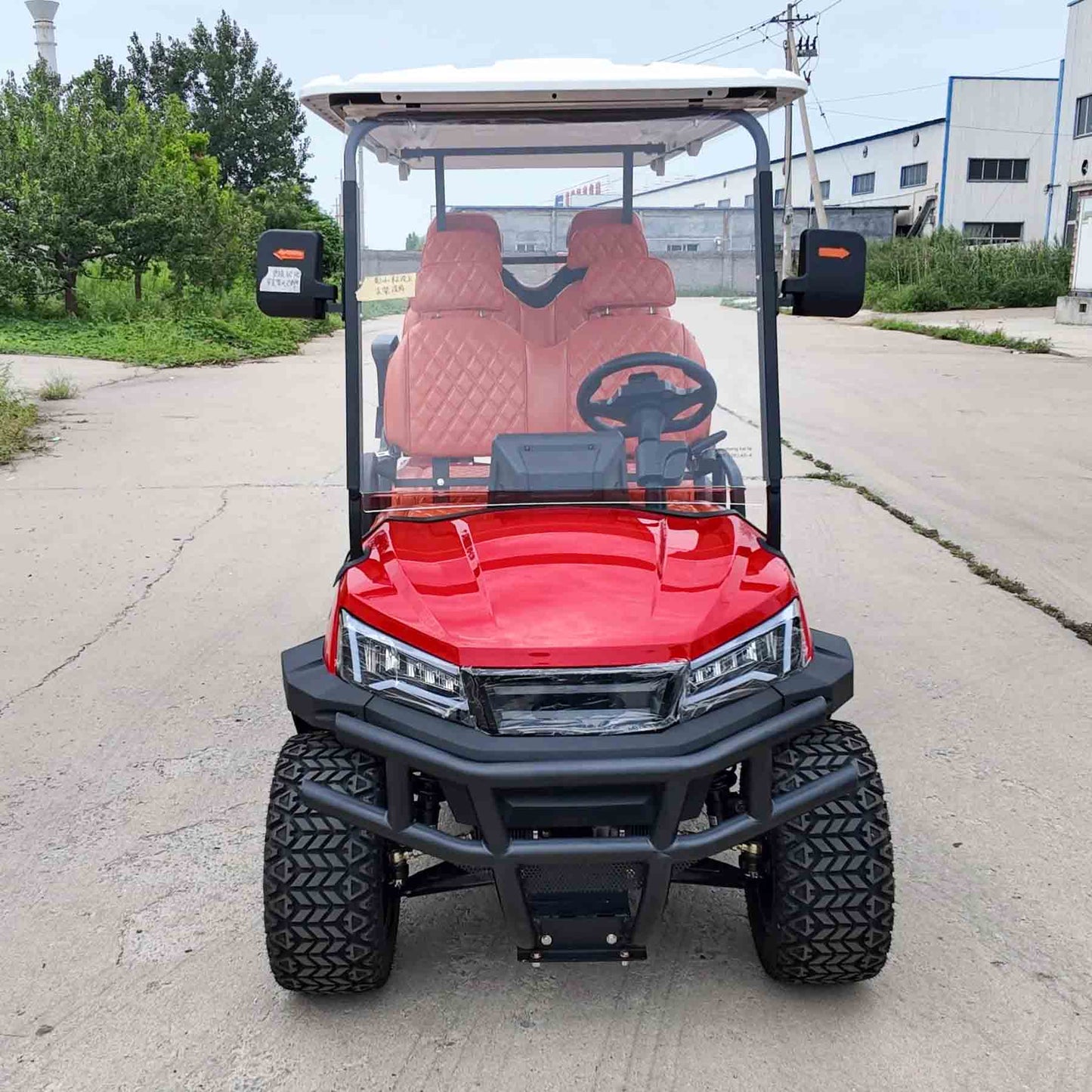 6-Seater Electric Golf Cart with Multimedia Screen | Multi-Purpose Utility Vehicle | YIPU-GC-G 4S+2S