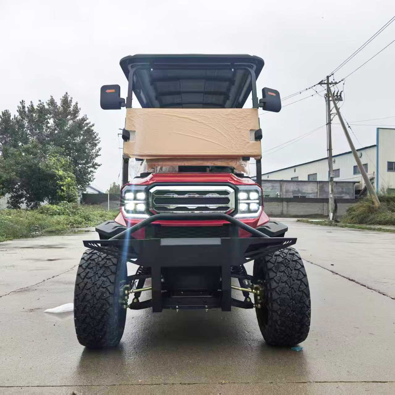 6-Seater Electric Golf Cart with Multimedia Screen | Multi-Purpose Utility Vehicle | YIPU-GC-E 6S