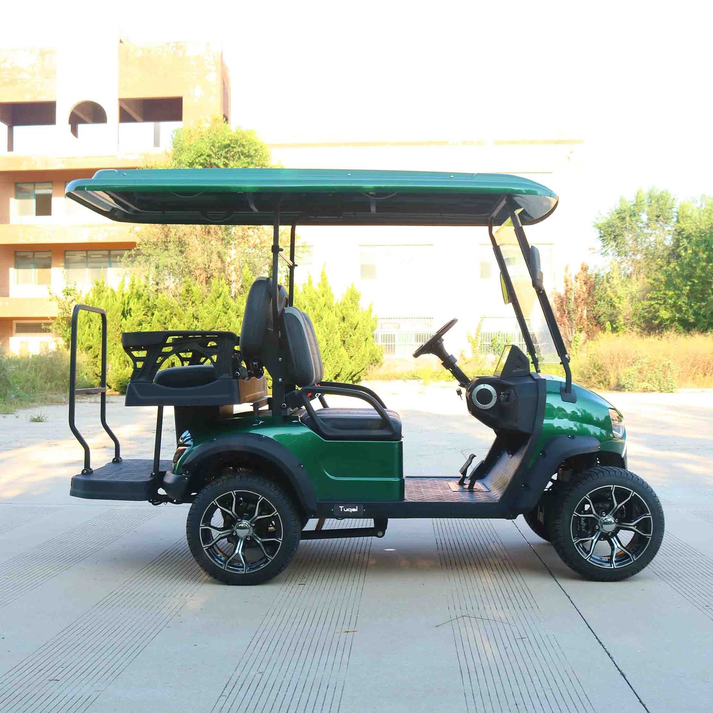 4-Seater Electric Golf Cart – 48V 5KW AC with 80-100km Range | YIPU-GC-B 2S+2S