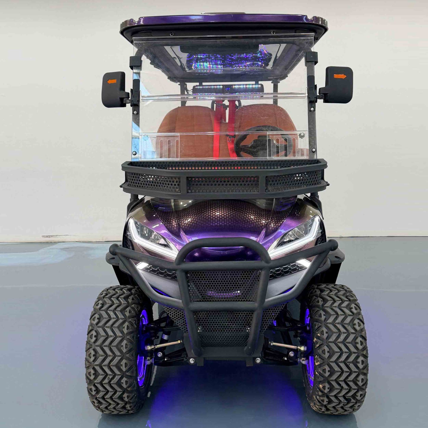4-Seater Electric Golf Cart with Multimedia Screen | Multi-Purpose Utility Vehicle | YIPU-GC-L 4S