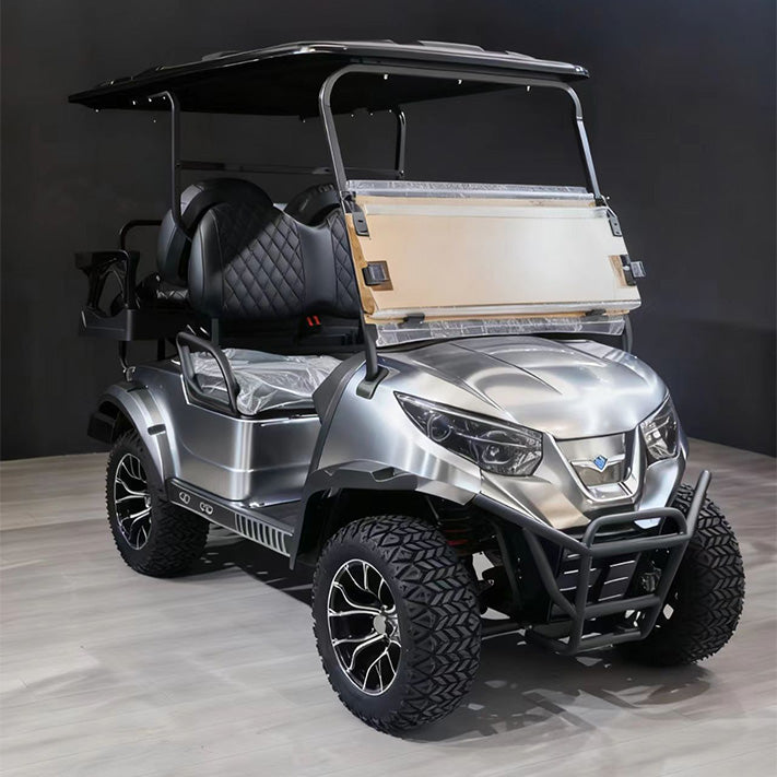 4-Seater Electric Golf Cart – 60V 4KW with 12.3" CarPlay Screen | YIPU-GC-A 2S+2S