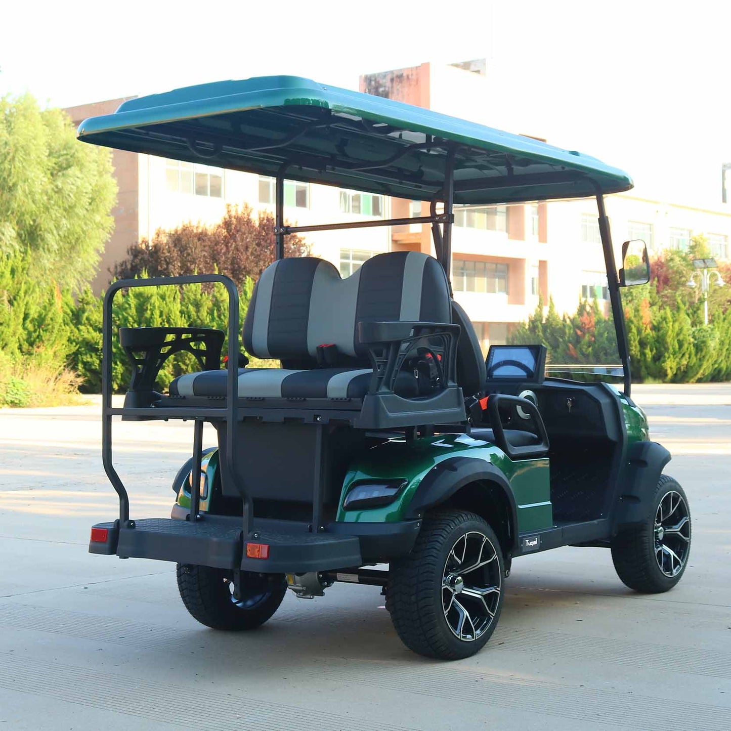 4-Seater Electric Golf Cart – 48V 5KW AC with 80-100km Range | YIPU-GC-B 2S+2S