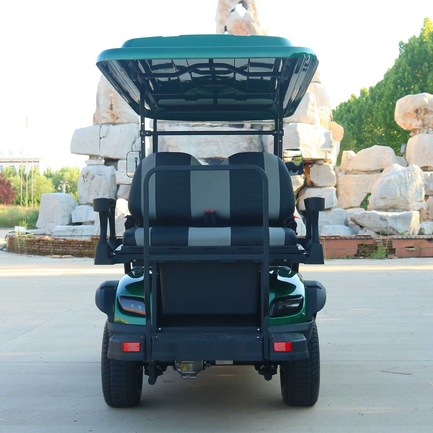 4-Seater Electric Golf Cart – 48V 5KW AC with 80-100km Range | YIPU-GC-B 2S+2S