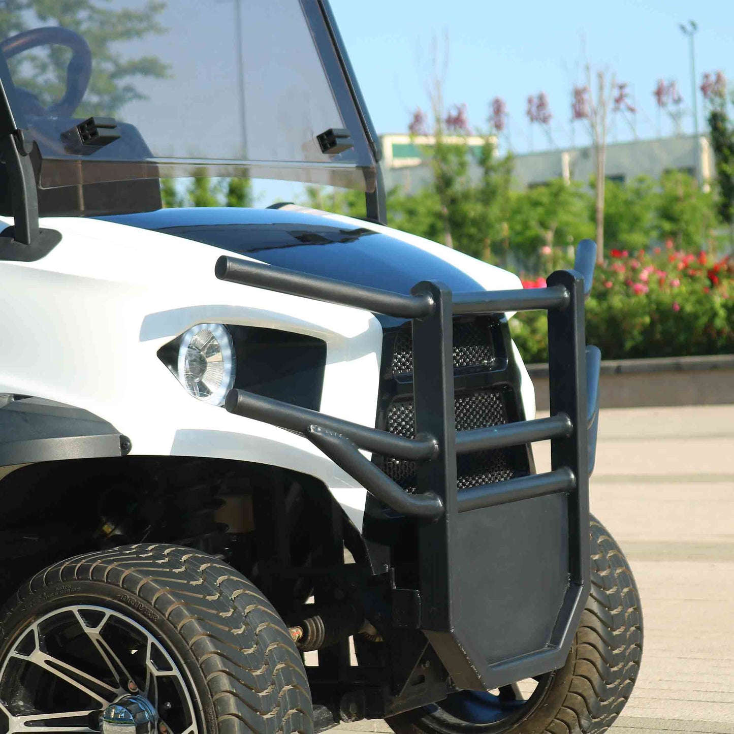 4-Seater Electric Golf Cart with Multimedia Screen | Multi-Purpose Utility Vehicle | YIPU-GC-C 2S+2S