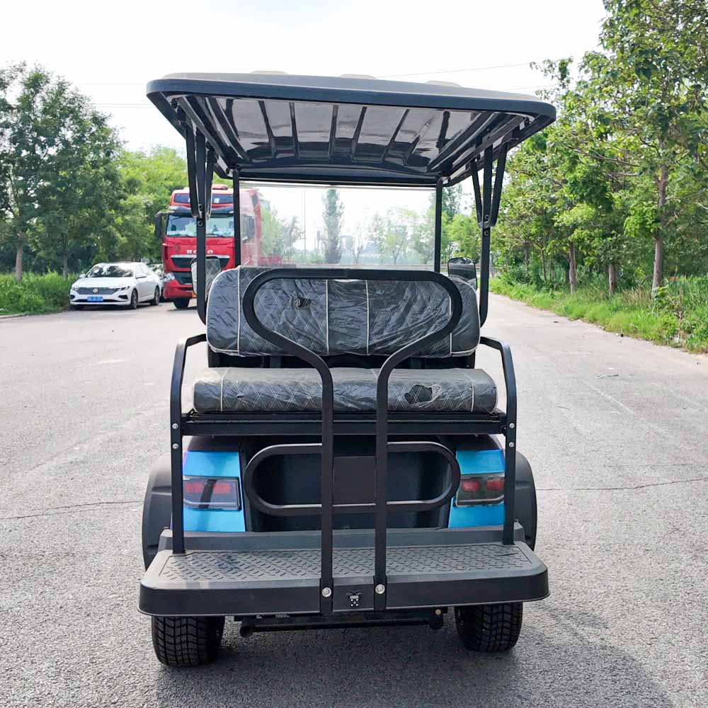 4-Seater Electric Golf Cart with Multimedia Screen | Multi-Purpose Utility Vehicle | YIPU-GC-H 2S+2S