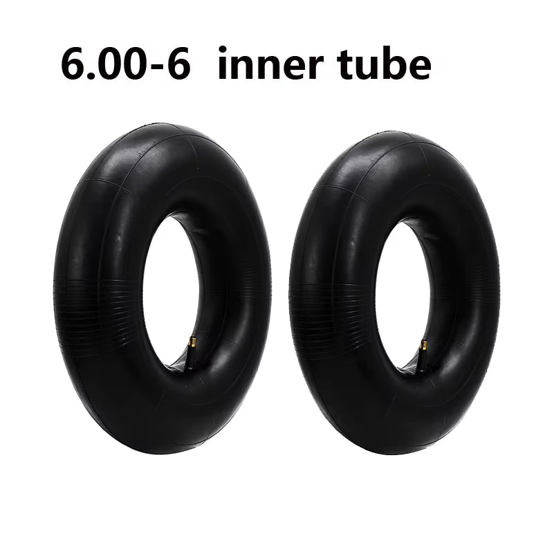 New Patter6.00-6 Inner Camera 15X6.00-6 13X5.00-6 Inner Tube for Electric Scooter, Kart, Golf Cart, Mower, ATV Butyl Rubber Tyre