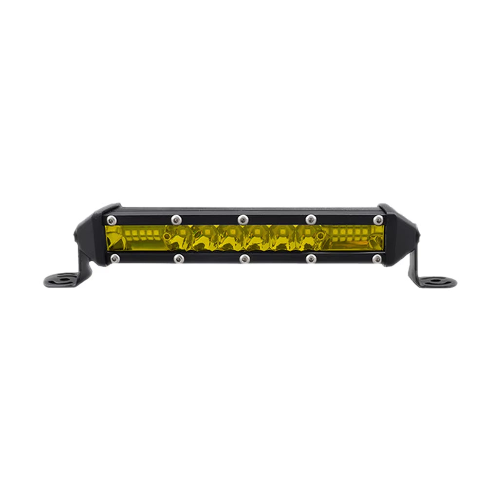 Led Bar for Car 4X4 off Road Truck Driving Lights 12V 24V Fog Work Light 7 Inch Single Row Lightbar UTV ATV SUV Boat Tractor