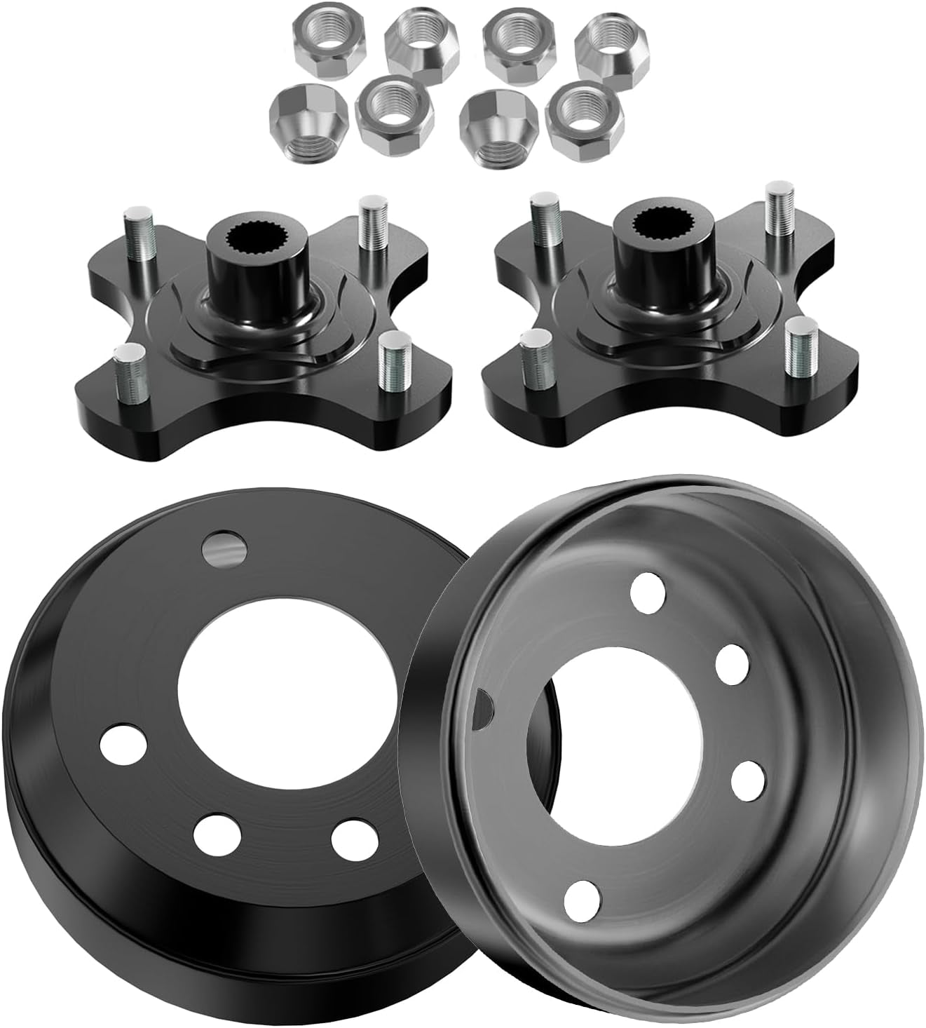 EZGO TXT Heavy Duty Split Brake Drum/Hub for 1982-Up Electric Carts