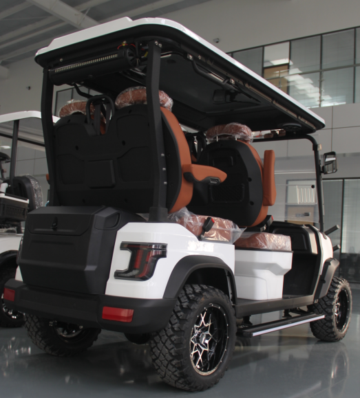 4-Seater Electric Golf Cart with Multimedia Screen | Multi-Purpose Utility Vehicle | YIPU-GC-L 4S